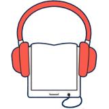 Headphones attached to eRader